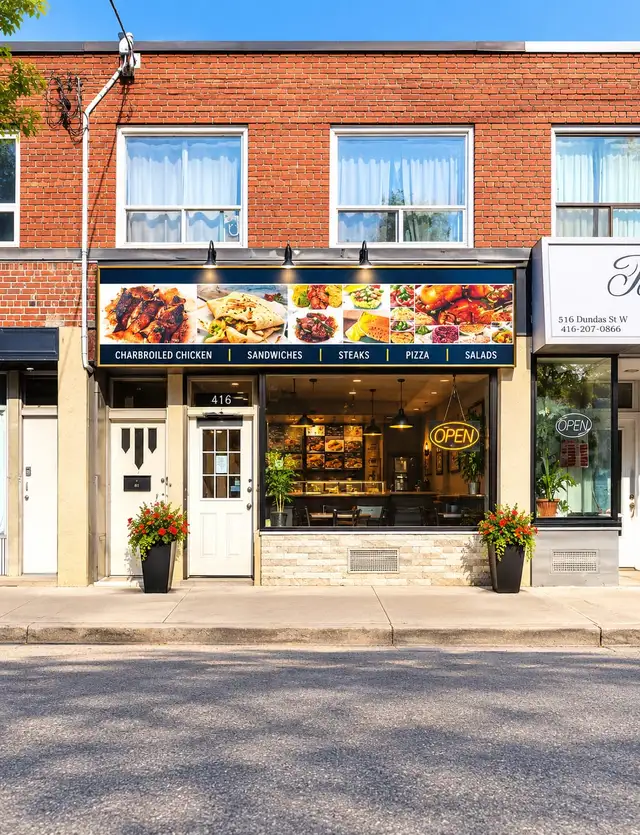 Restaurant Opportunity Kipling and Dundas St West