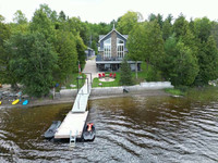 Stunning Waterfront Home at 95 Presquile Road, Alban Ontario