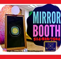 Cabine Photo LOCATION ✨MIROIR MAGIQUE✨ photomaton Miroir booth