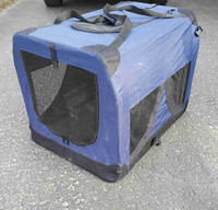 New Canvas Portable Folding Dog cage crate 