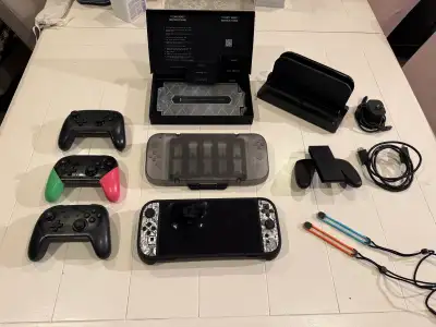 DBrand Nintendo switch with all accessories , View more