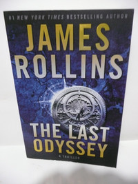 FICTION BOOKS - James Rollins -The last odyssey (paperback) - $3