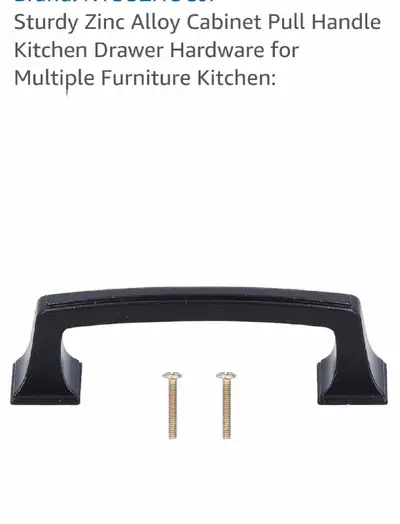 Zinc Alloy Cabinet Pull Handle Kitchen/Bed Drawer Hardware, View more