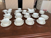 Wedgwood Aspen Teacups and Saucers