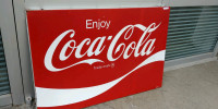 Enseigne/panneau métal Coca-Cola