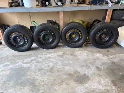 Off of a Kia seltos (traded in), cooper’s “starfire” RS-W 5.0. Great tires, no repairs and all balan...
