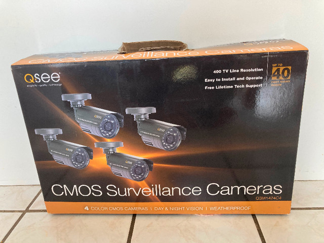 QSee CMOS Surveillance Cameras in Cameras & Camcorders in Barrie