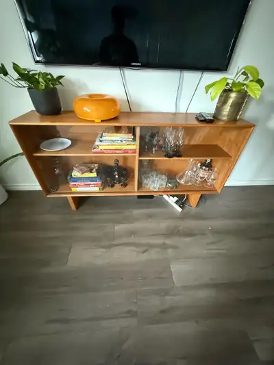 Mid-Century Modern (MCM) Wood Media Console / TV Stand, View more