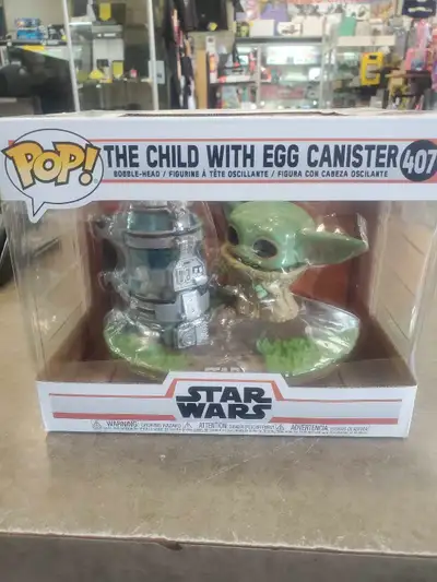 Star Wars the child with egg cannister Funko Pop Figure # 407, View more