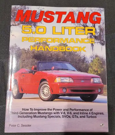 Vintage Mustang 5.0 Performance Handbook. Published in 1992. 192 pages. Perfect condition. $40 Pick...