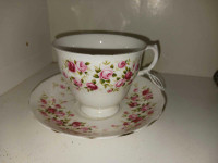 Queen Anne Bone China tea cup and saucer