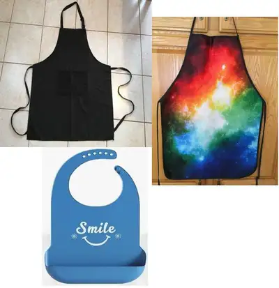 TABLIERS POUR HOMME ET FEMME (10$ À 20$), View more