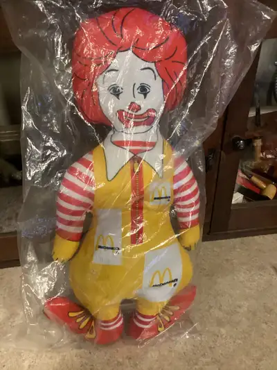 Ronald McDonald Doll, View more