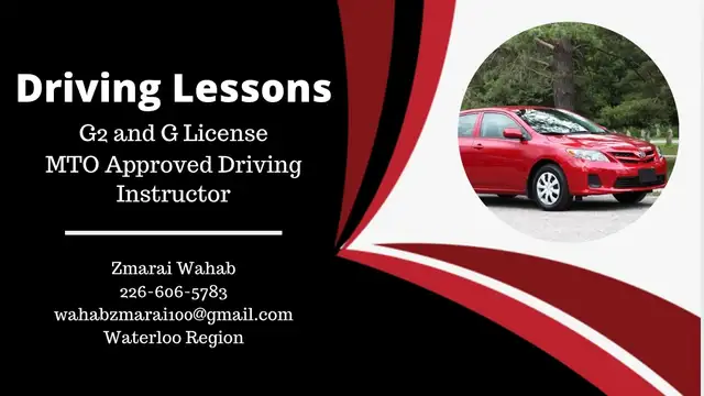 Driving Lessons - MTO Approved driving Instructor!529839765786480641