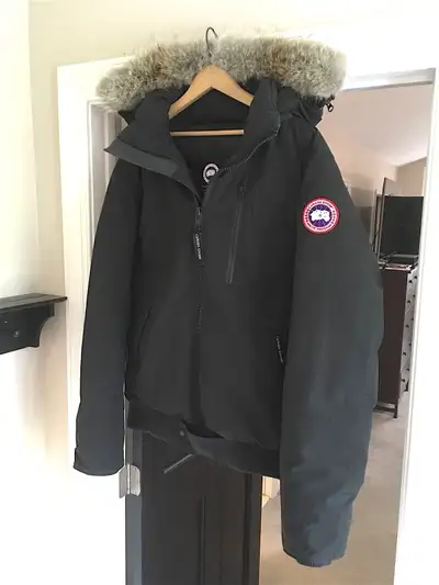 Canada Goose Borden Bomber Winter Jacket Black - MENS XS, View more