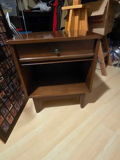 Wood Nightstand, View more