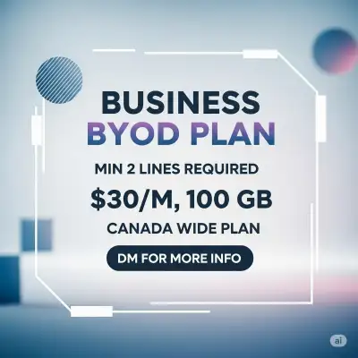Canada-Wide Data Boss Plan – 100GB @ $30, View more