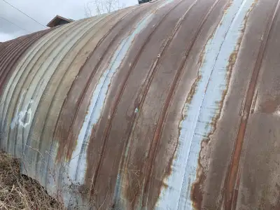 Wanted: Metal roof panels WW2 Quonset hut, View more