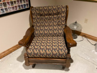 Colonial Couch and Chairs Set