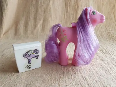 Vintage 1986 G1 My Little Pony Lily Flutter Pony, View more