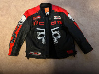 icon biker leather jacket