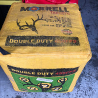 Morrell Archery Target Double Duty 450PPS 4-Sided Cube Unused
