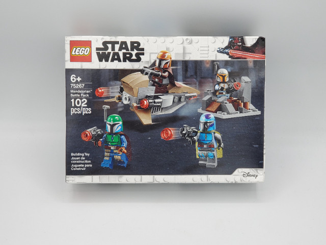 Star Wars Mandalorian Battle Pack Lego #75267 102pcs *retired* dans Jouets et jeux  à Ouest de l’Île