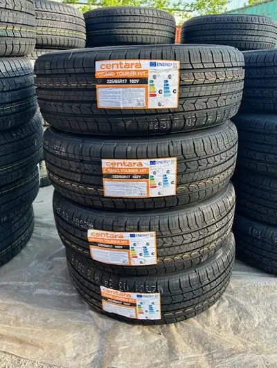 Selling a set of 4 brand new 225/65R17 tires, for $95 a tire. If interested message me at 647-656-23...