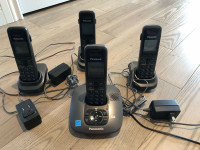 Panasonic DECT 6.0 Cordless Phones with Answering Machine