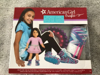 New… American girl knitting kit