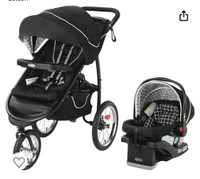 Graco jogger stoller with carrier