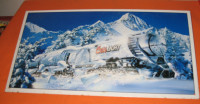 Bar Display Sign *Coors Light The Silver Bullet Train Locomotive