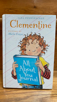Clementine All About You hardcover journal