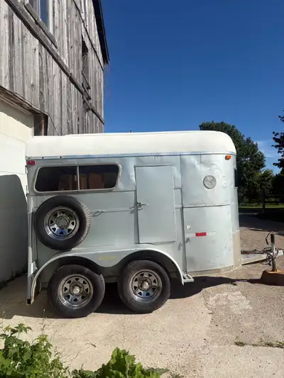 2 Horse Bumper Pull Trailer, View more