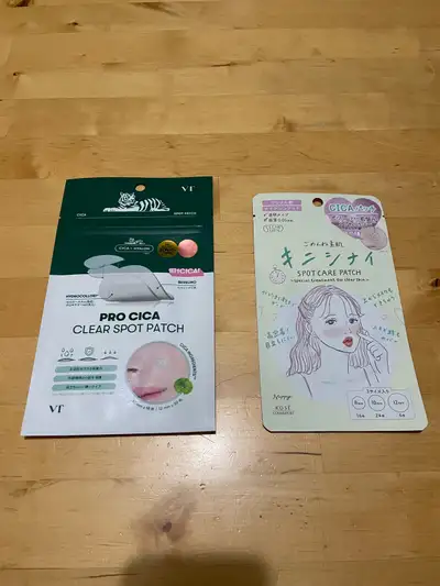 $5 each Brand new Japanese PRO CICA CLEAR SPOT PATCH for pimple, rash, boil, acne Pick up only