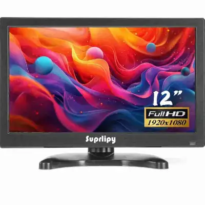 12 inch FHD Small IPS Monitor LCD Display Screen 1920x1080 60Hz , View more
