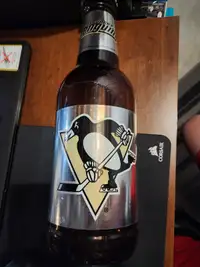 Pittsburgh penguins nhl money bank bottle