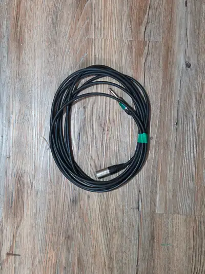 XLR to 1/4 inch cable, View more