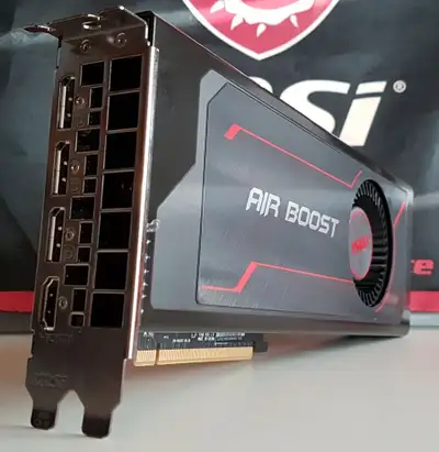MSI AMD Radeon™ RX Vega 56 Air Boost 8G OC GPU Graphics Card Adapter TESTED and WORKING GOOD! with B...