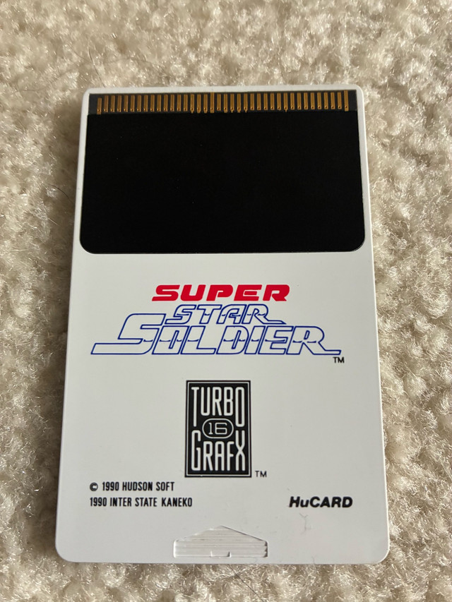 Super Star Soldier Turbografx 16 in Older Generation in Kitchener / Waterloo - Image 3