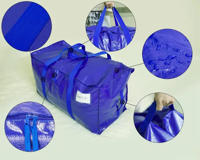 New Ginsco Heavy Duty Storage Moving Bags 4-Set $25 OBO62854392128002121