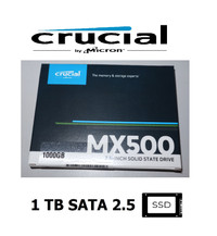 Crucial MX500 1TB 3D NAND SATA 2.5 Inch Internal SSD, up to 560M