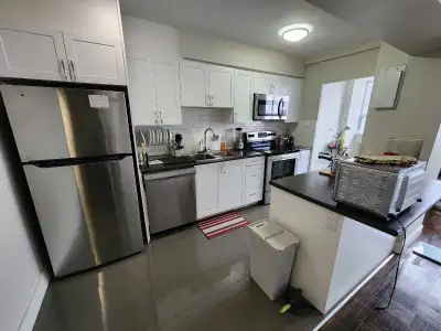 Shared bedroom for rent for Female (1 person) in new and clean 2 bedroom apartment Thorncliffe Park-...