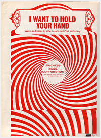 I WANT TO HOLD YOUR HAND The Beatles Sheet Music