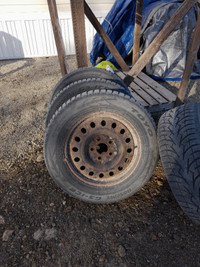 Metal rims for winter tires
