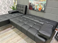 Clearance Sale|||| Sofa Bed With Metal Legs.