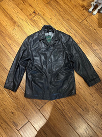 Men's Leather Jacket (Danier Leather) - Size Medium 