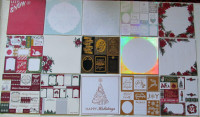 Cardstock for crafts, 12 x 12 inch Christmas card stock