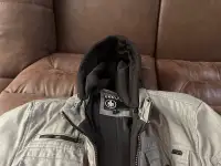 Oakland black label men’s winter jacket 