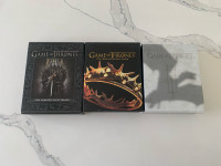 Game of thrones seasons 1-3 bluray. $30 for all